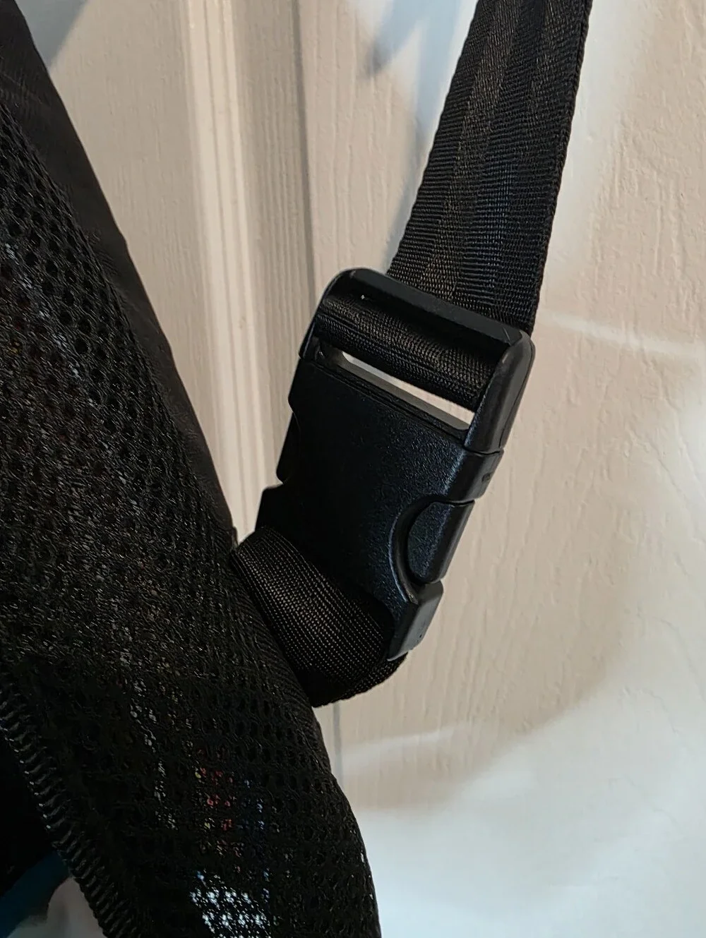 Pawaboo Pet Backpack Carrier with Rainbow Stripes Size Large
